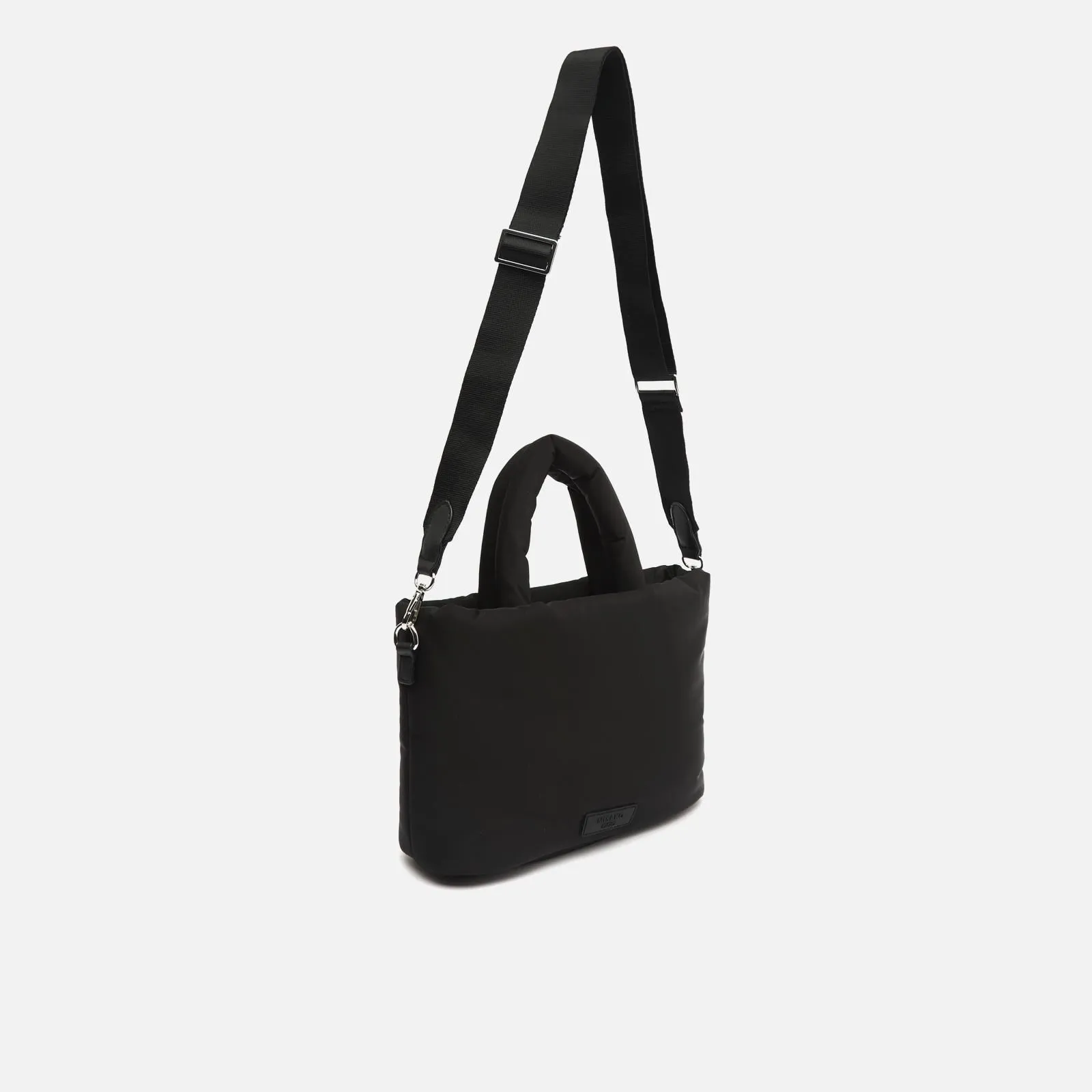 Acolfy bolso tote mediano en nylon acolchado con asa bandolera extraíble