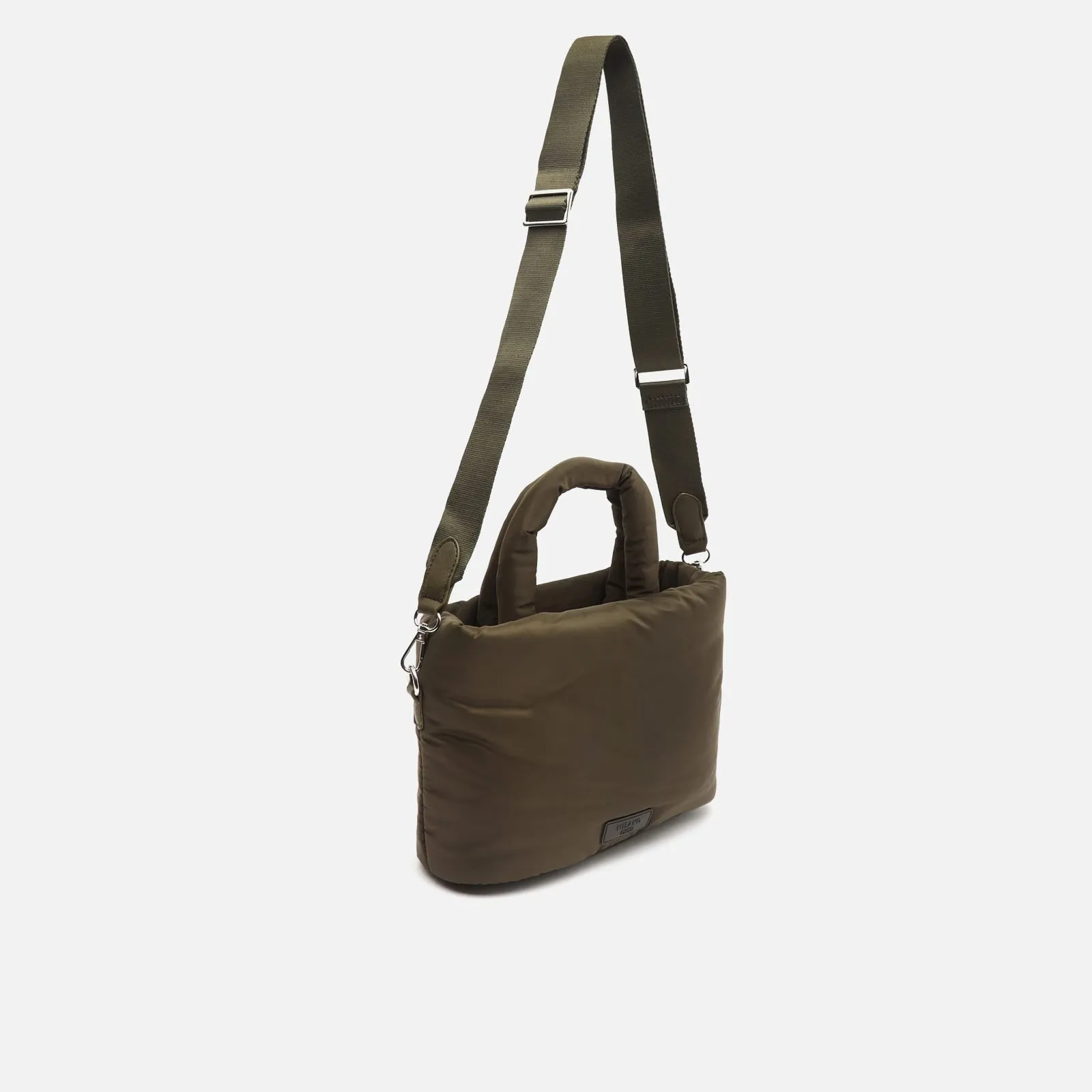 Acolfy bolso tote mediano en nylon acolchado con asa bandolera extraíble