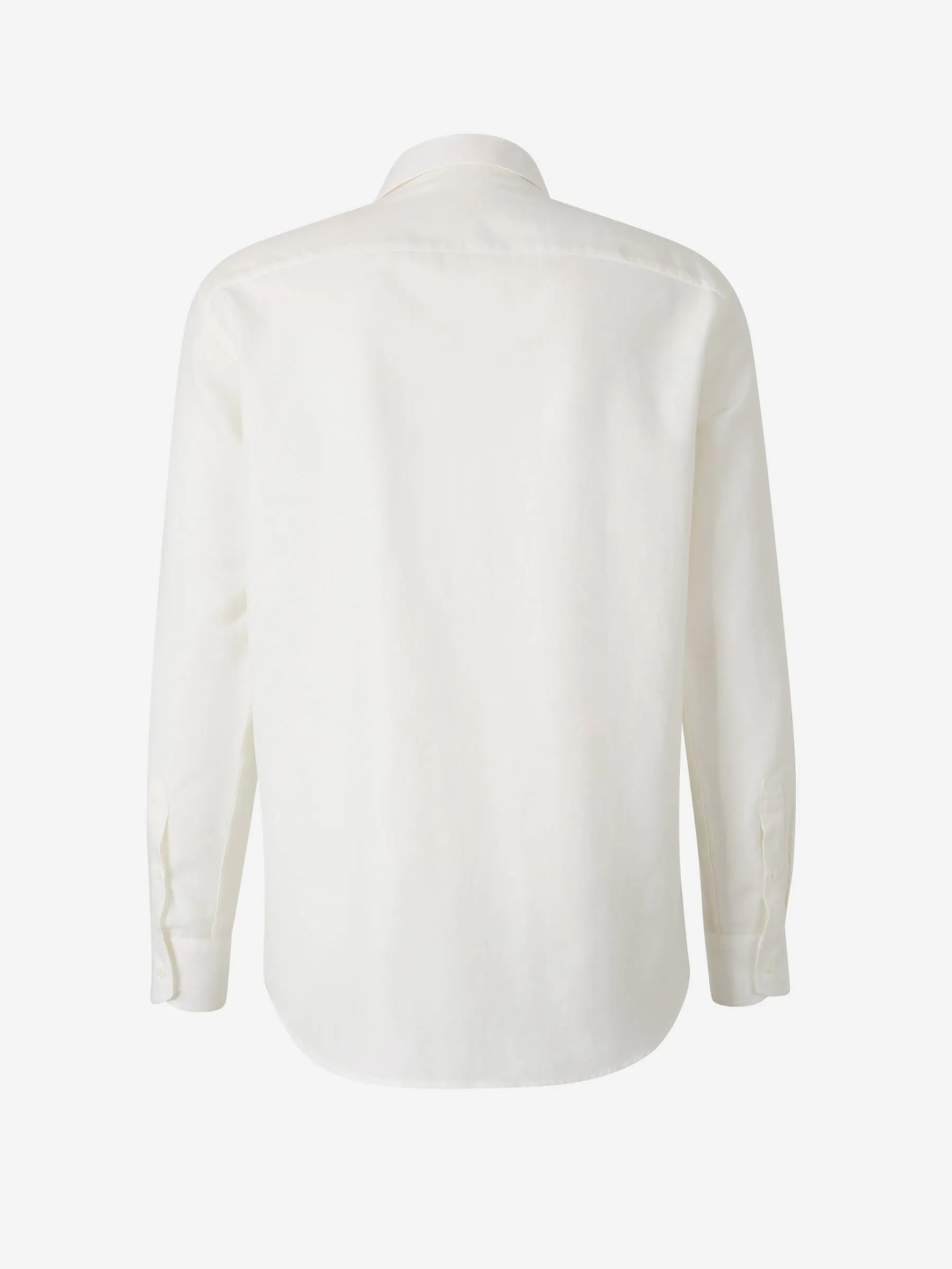 Brioni Camisa Lisa Algodón