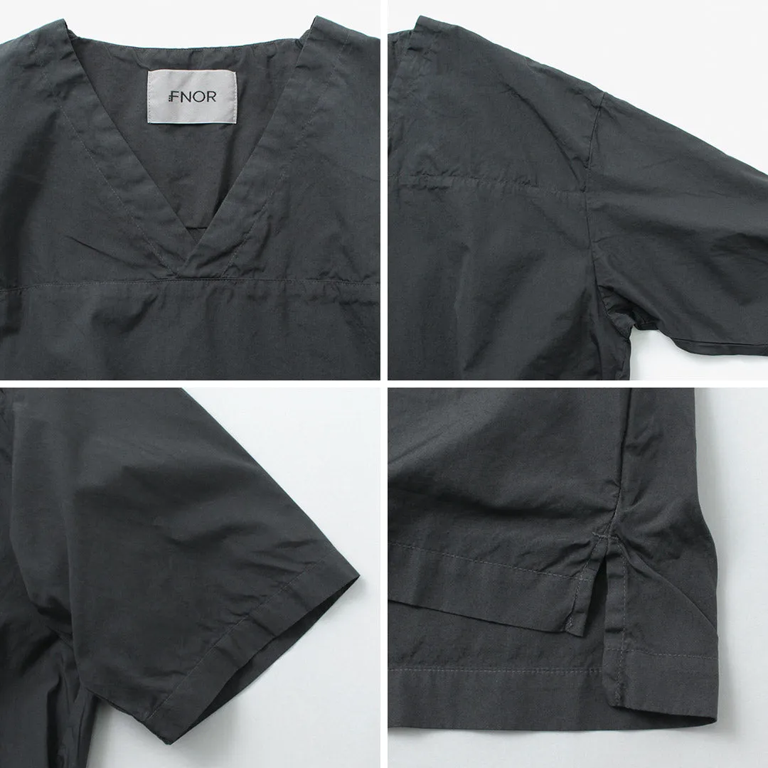 Camisa del hospital de tinte de prenda de fnor / mathon