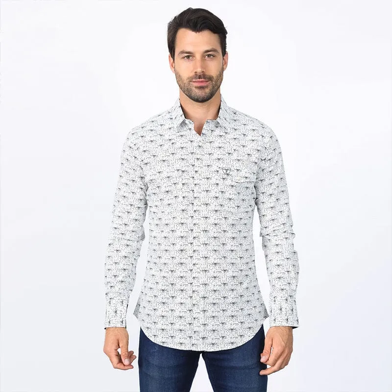 Camisa Platini Angus Blanca