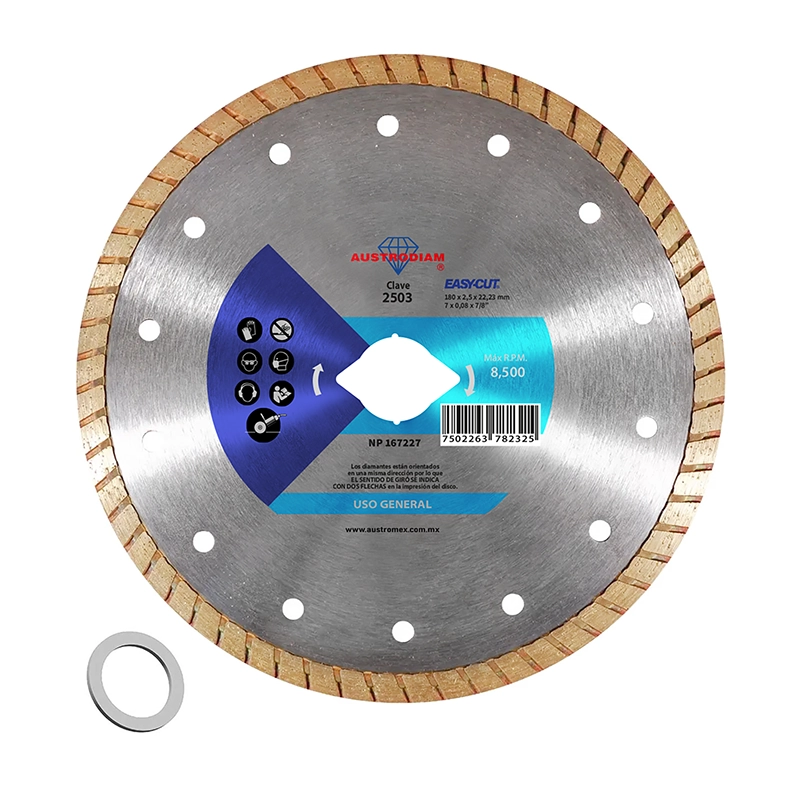 Disco de Diamante Uso General Austrodiam 2503 7 Pulg