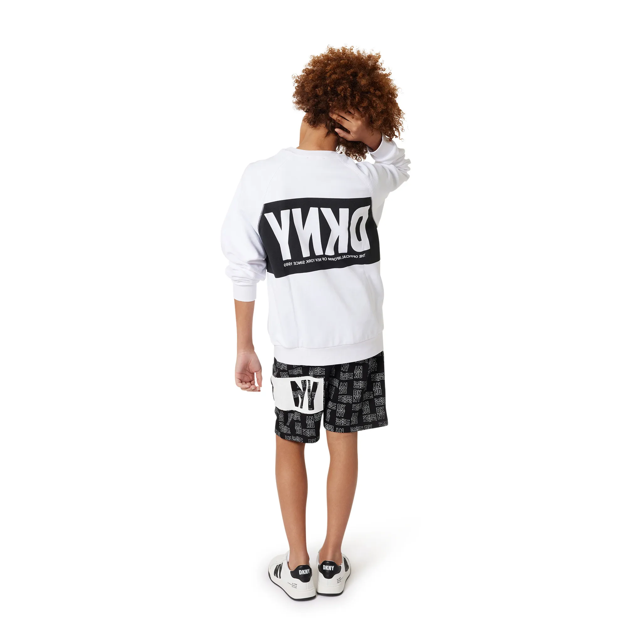 DKNY Sudadera unisex de algodón