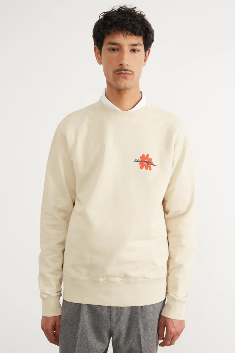 EDMMOND STUDIOS SUDADERA BOTANIC BEIGE