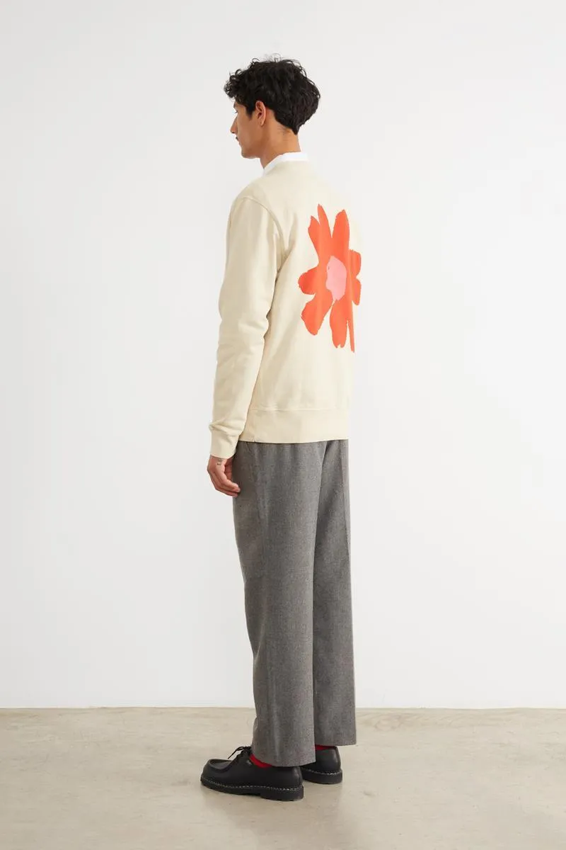 EDMMOND STUDIOS SUDADERA BOTANIC BEIGE