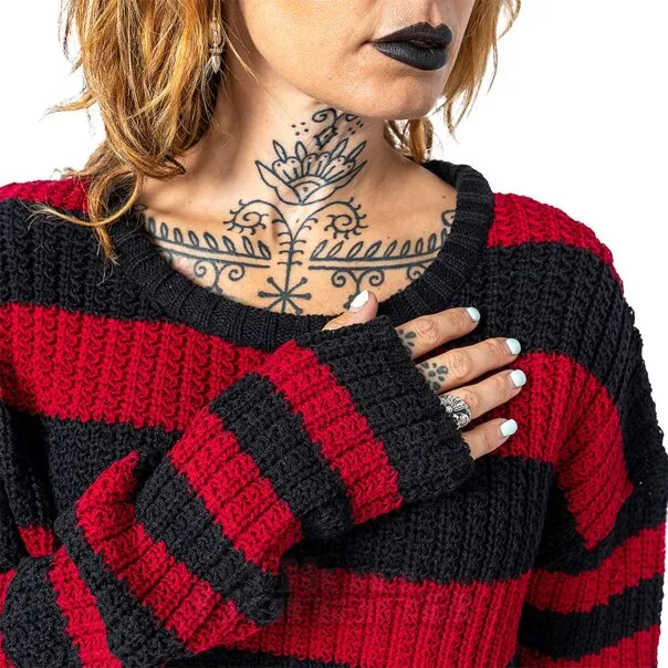 Heartless Jumper De Isadora (Negro/Rojo)