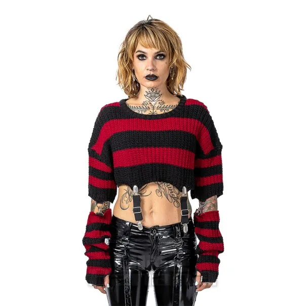 Heartless Jumper De Isadora (Negro/Rojo)