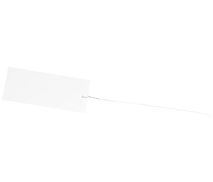 LLAVEROS DE PVC BLANCOS CON CABLE  200 UNIDADES