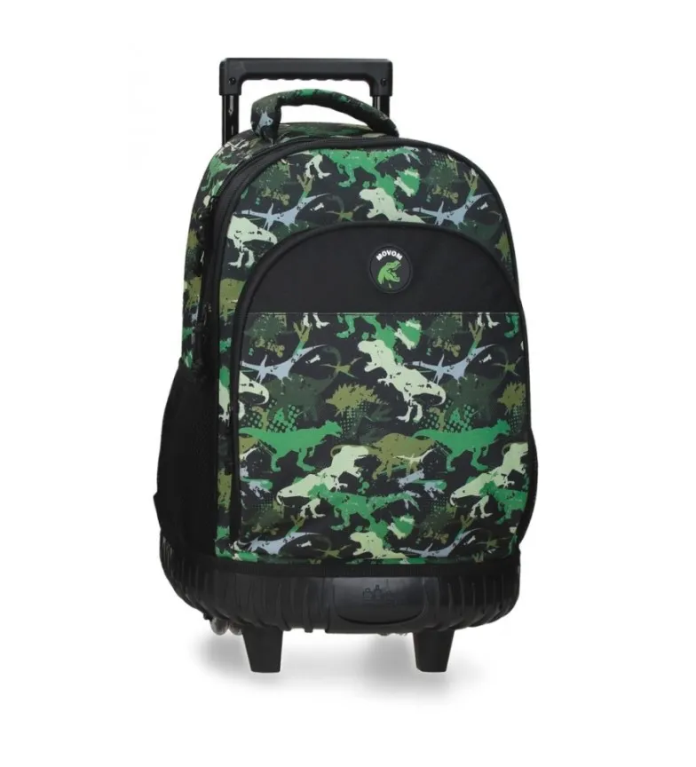 Mochila con ruedas Movom  Raptors 2R negro