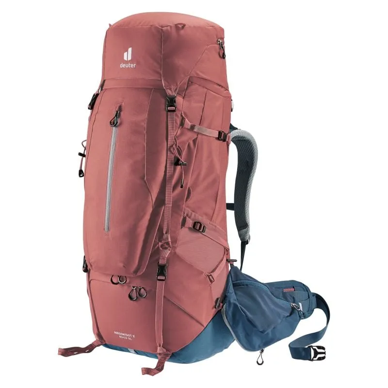 MOCHILA DE SENDERISMO DEUTER AIRCONTACT X 60+15 SL (REDWOODINK)