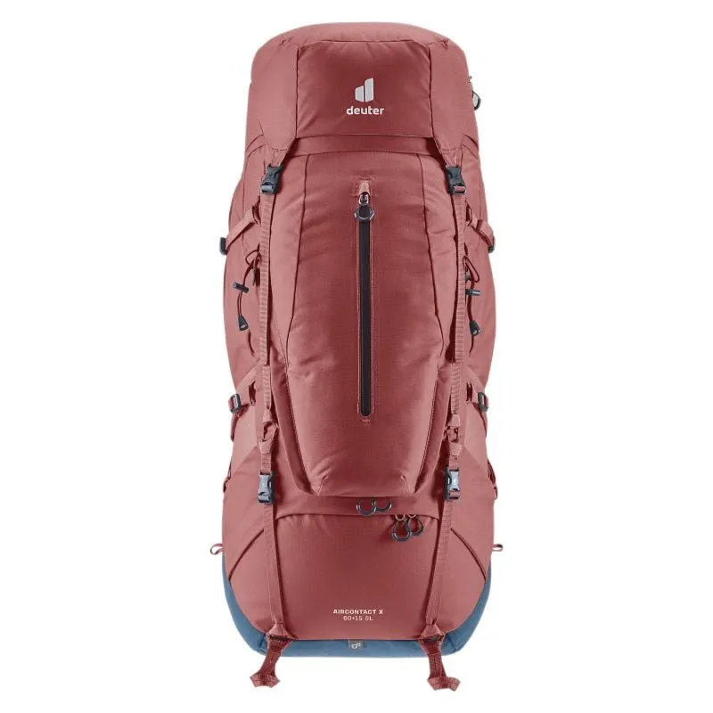 MOCHILA DE SENDERISMO DEUTER AIRCONTACT X 60+15 SL (REDWOODINK)