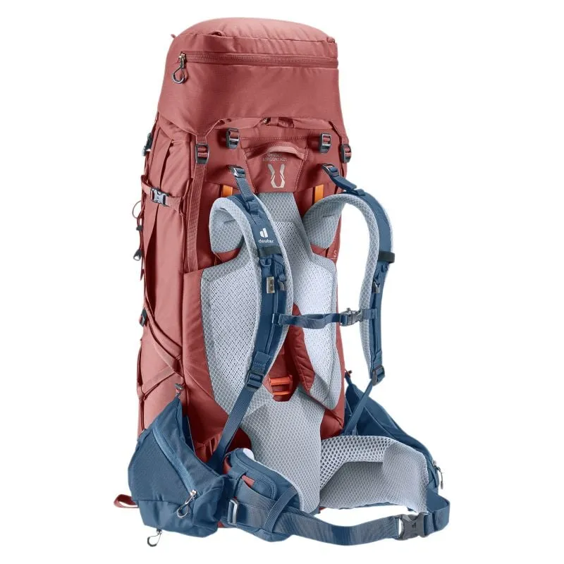 MOCHILA DE SENDERISMO DEUTER AIRCONTACT X 60+15 SL (REDWOODINK)