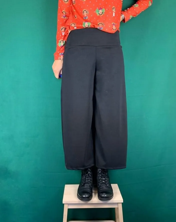 Pantalón Trama Negro AW