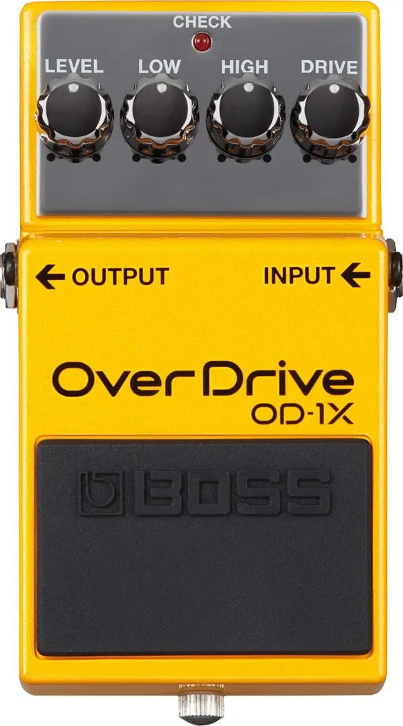 PEDAL BOSS GUITARRA ELECTRICA OD1X OVERDRIVE 