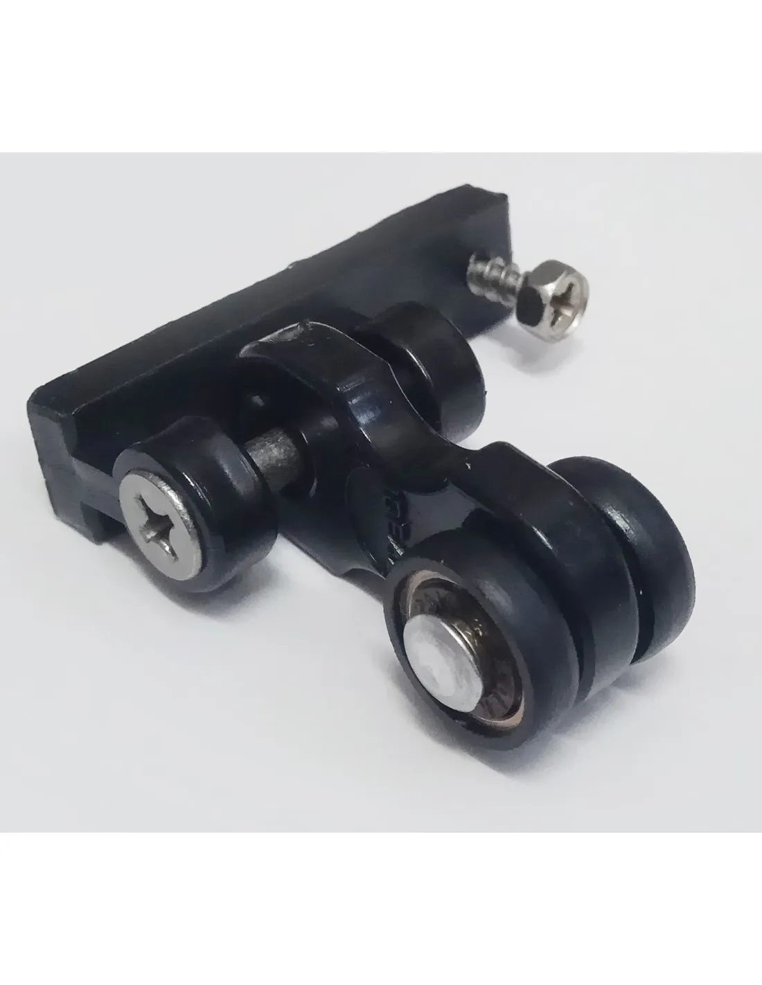 POLEA MOVIL CON RODAMIENTO NEGRA UNIVERSAL