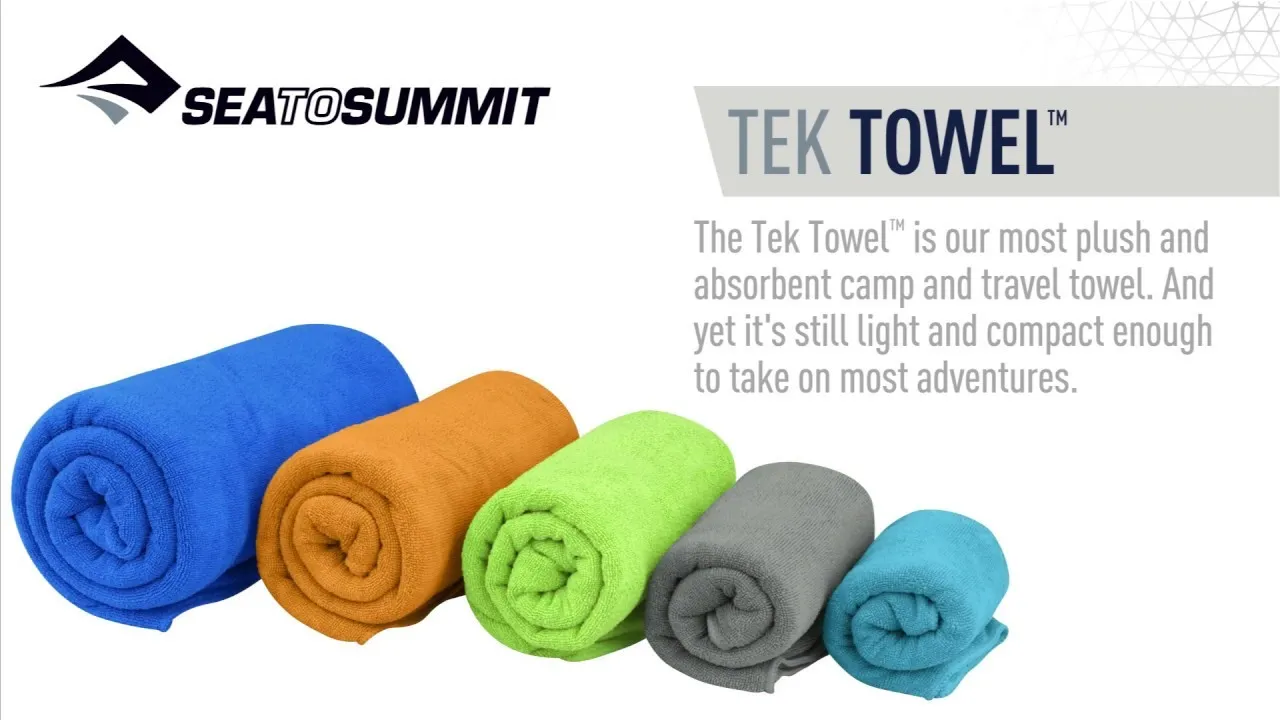 SEA TO SUMMIT Tek Towel toalla tamaño M 20x39in/50x100cm