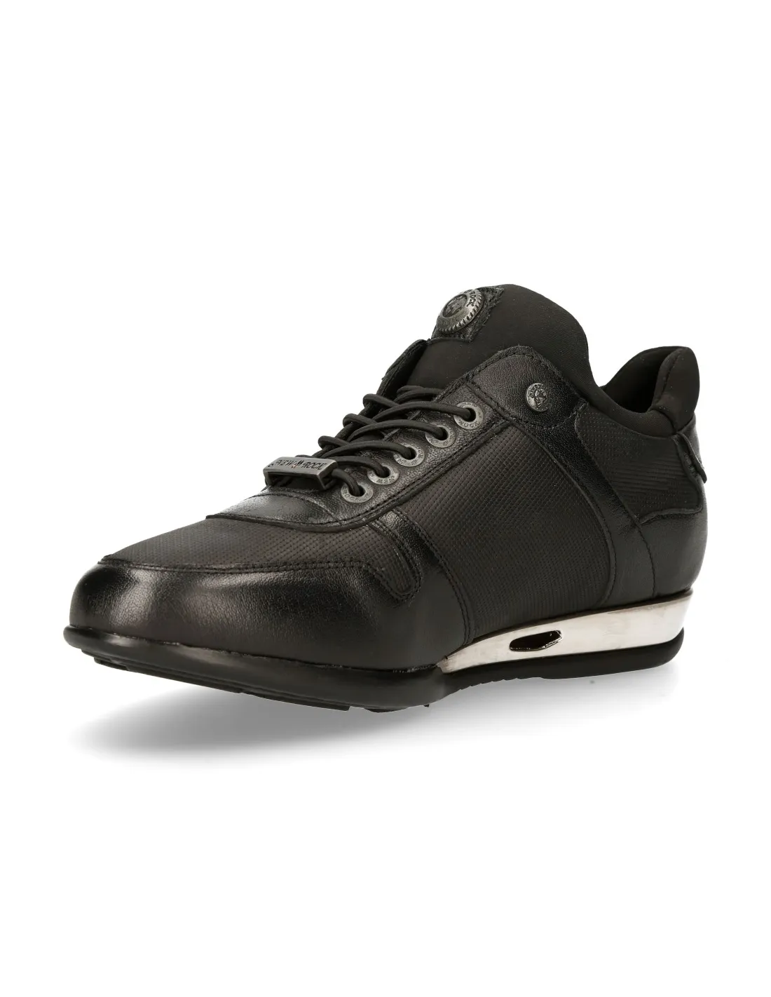 SHOE BLACK HYBRID WITH LACES MCHRONO002C22