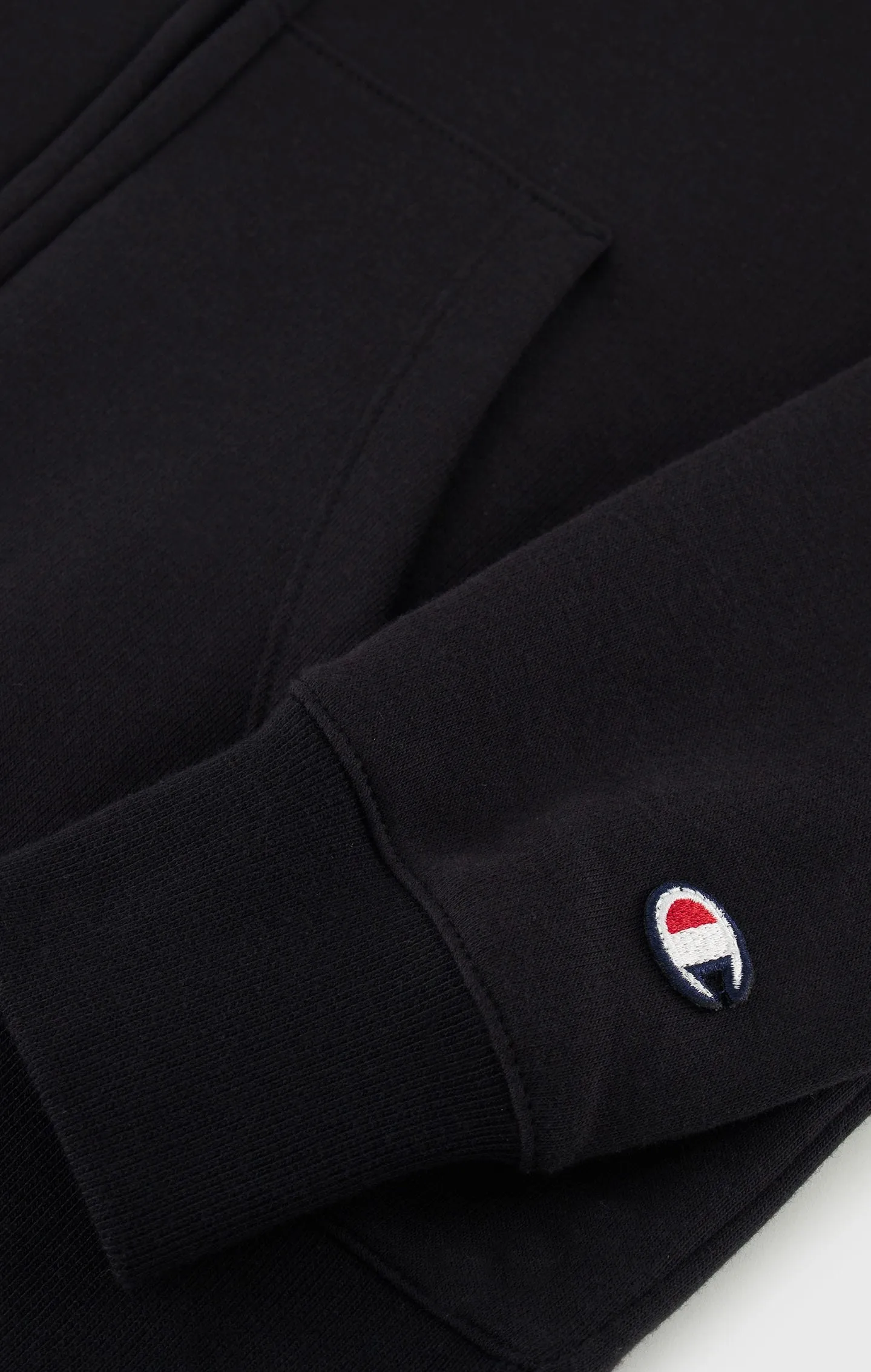 Sudadera con capucha, logotipo y cremallera entera