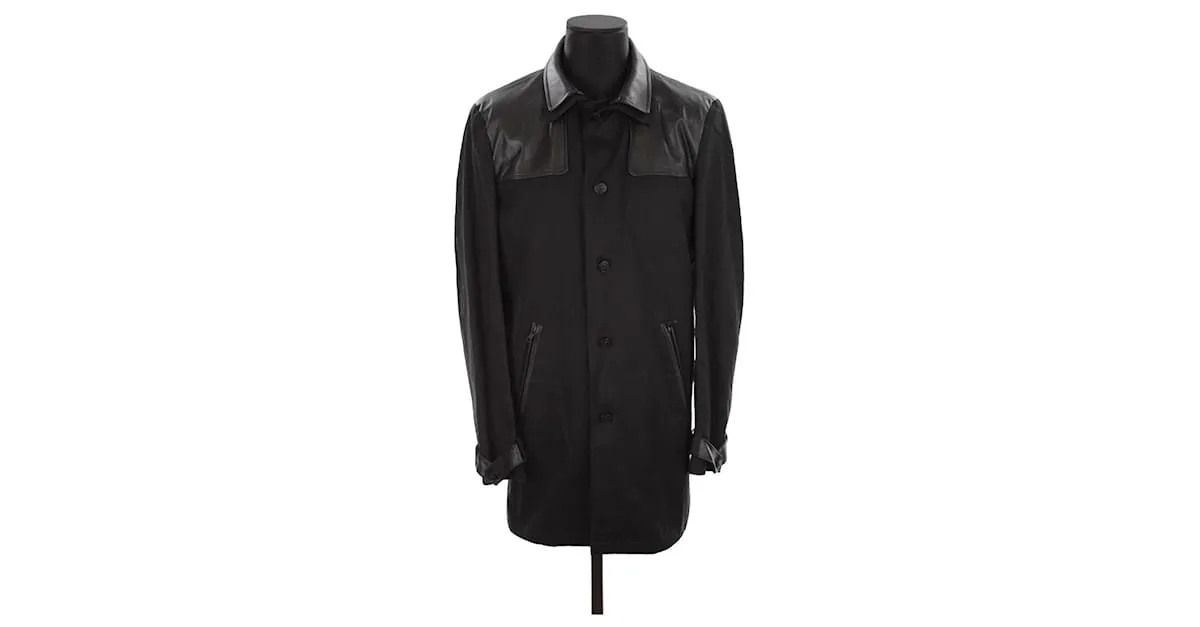 The Kooples Chaqueta de algodón Negro 