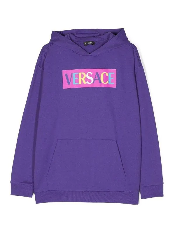VERSACE SUDADERA  PúRPURA
